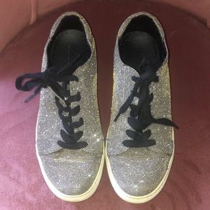 Kenneth Cole Reaction Joey glitter sneaker